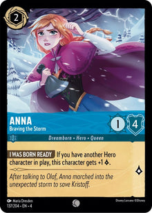 Anna - Braving the Storm 137/204 Common Ursula's Return Lorcana Near Mint