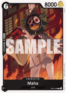 Maha OP07-089 Common 500 Years in the Future One Piece Near Mint