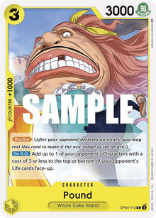 Pound OP04-110 Common Kingdoms of Intrigue One Piece Near Mint