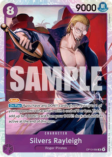 Silvers Rayleigh OP13-066 Super Rare Carrying On His Will One Piece Foil NM