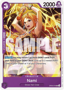 Nami (070) OP09-070 Uncommon Emperors in the New World One Piece Near Mint