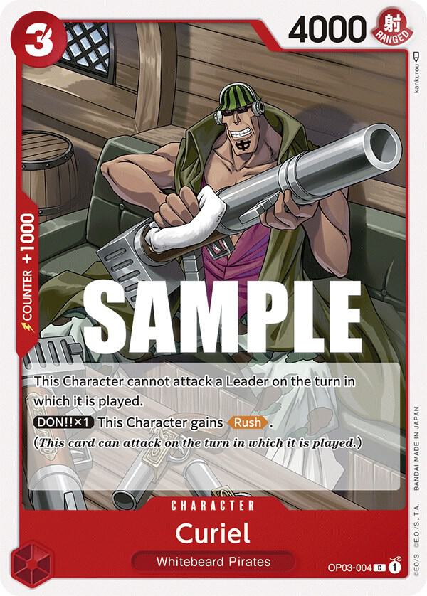 Curiel OP03-004 Common Pillars of Strength One Piece Near Mint