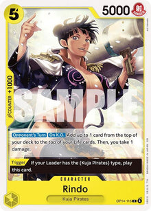 Rindo OP14-115 Common The Azure Sea's Seven One Piece Near Mint
