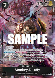 Monkey.D.Luffy (090) (Alternate Art) OP04-090 Kingdoms of Intrigue One Piece Foil NM