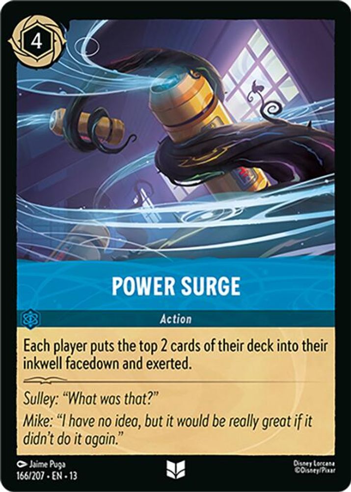 Power Surge 166/204 Uncommon Attack of the Vine! Lorcana Near Mint