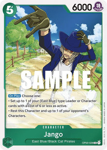 Jango OP03-028 Rare Pillars of Strength One Piece Foil Near Mint