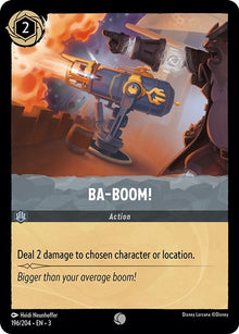 Ba-Boom! 196/204 Common Into the Inklands Lorcana Near Mint