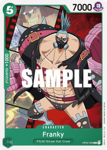 Franky OP02-039 Common Paramount War One Piece Near Mint