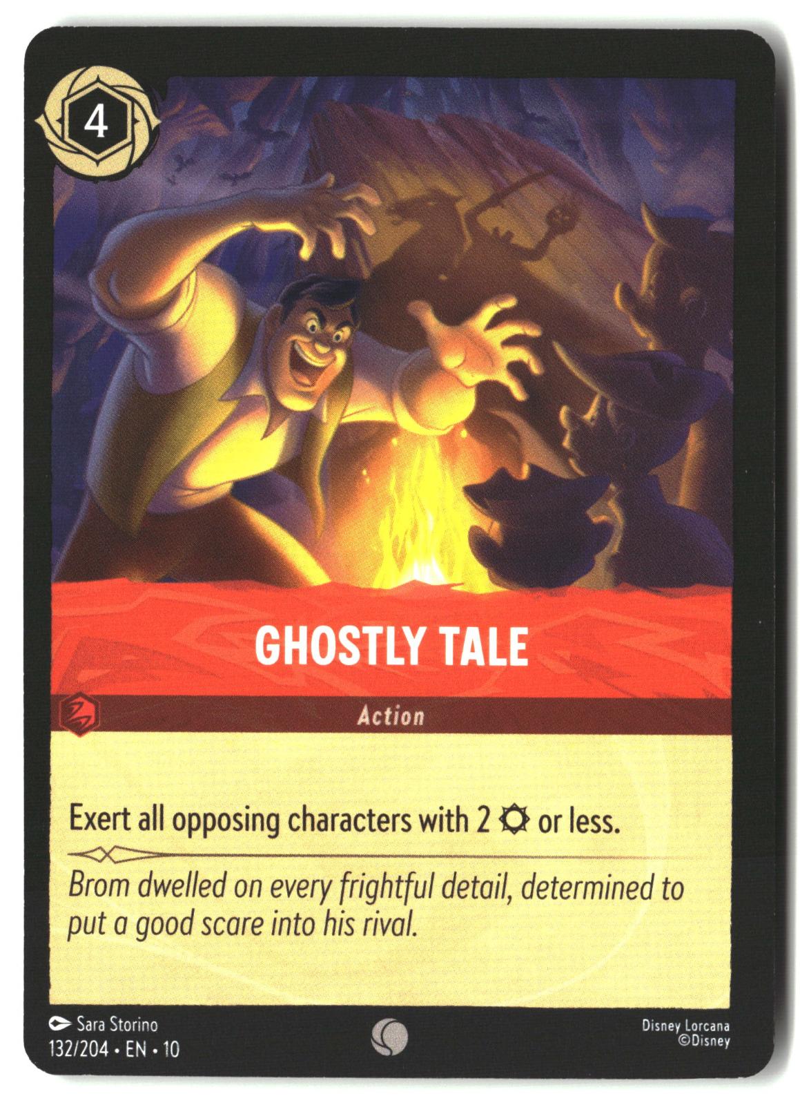 Ghostly Tale 132/204 Common Whispers in the Well Lorcana Lightly Played