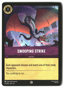 Swooping Strike 63/204 Common Whispers in the Well Lorcana Lightly Played