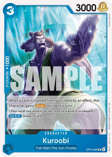 Kuroobi OP14-045 Uncommon The Azure Sea's Seven One Piece Near Mint