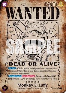 Monkey.D.Luffy (Wanted Poster) OP05-119 Emperors in the New World One Piece Foil NM