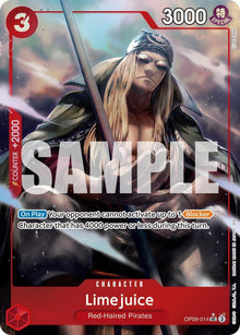 Limejuice (Alternate Art) OP09-014 Premium Booster -The Best- Vol. 2 One Piece Foil NM