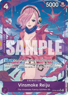 Vinsmoke Reiju (Alternate Art) OP06-069 Premium Booster -The Best- One Piece Foil NM