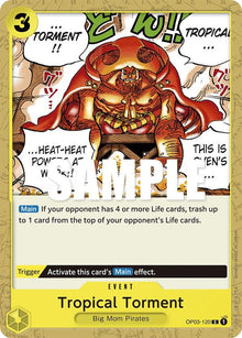 Tropical Torment OP03-120 Common Pillars of Strength One Piece Near Mint