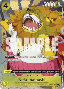Nekomamushi (Full Art) OP06-110 Premium Booster -The Best- One Piece Foil NM