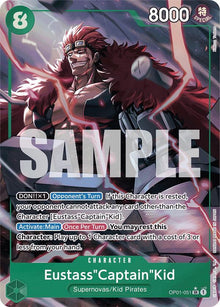 Eustass"Captain"Kid (Alternate Art) OP01-051 Premium Booster -The Best- One Piece Foil NM