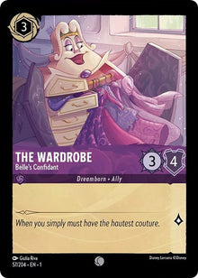 The Wardrobe - Belle's Confidant 57/204 Common The First Chapter Lorcana NM