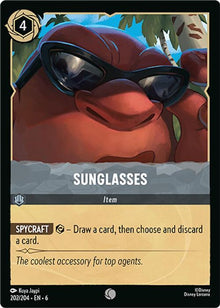 Sunglasses 202/204 Common Azurite Sea Lorcana Near Mint
