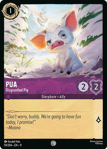 Pua - Disgruntled Pig 59/204 Common Winterspell Lorcana Near Mint