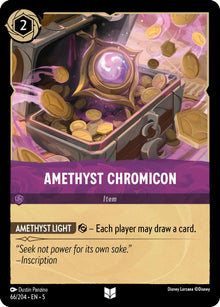 Amethyst Chromicon 66/204 Uncommon Shimmering Skies Lorcana Near Mint