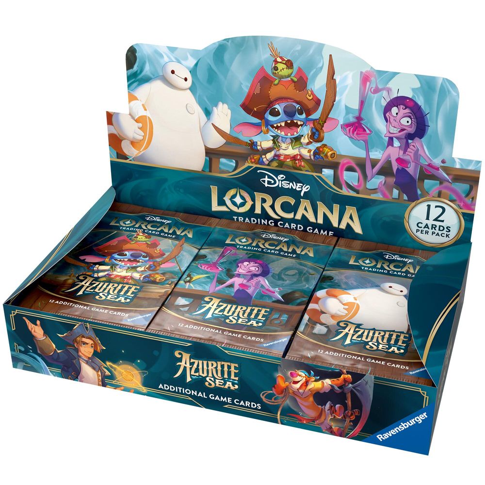 Disney Lorcana: Azurite Sea Booster Box 