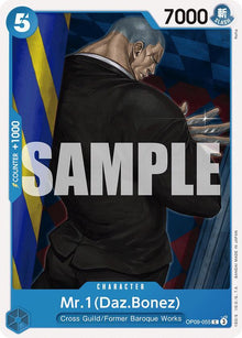 Mr.1(Daz.Bonez) OP09-055 Common Emperors in the New World One Piece Near Mint