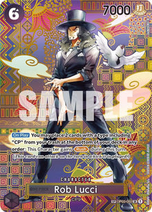Rob Lucci (092) (SP) OP03-092 Awakening of the New Era One Piece Foil NM