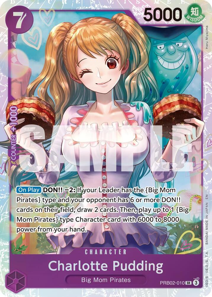 Charlotte Pudding PRB02-010 Premium Booster -The Best- Vol. 2 One Piece Foil NM