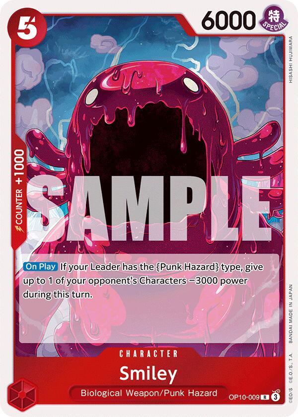 Smiley OP10-009 Rare Royal Blood One Piece Foil Near Mint