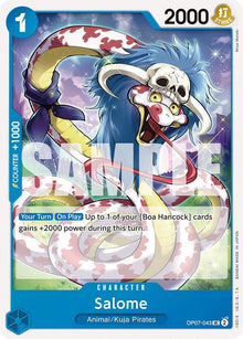 Salome OP07-043 Uncommon 500 Years in the Future One Piece Near Mint