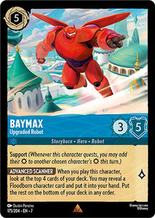 Baymax - Upgraded Robot 175/204 Rare Archazia's Island Lorcana Near Mint