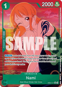 Nami (Alternate Art) EB02-017 Extra Booster: Anime 25th Collection One Piece Foil NM