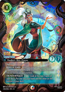 Kida - Crystal Scion (Enchanted) 236/204 Enchanted Wilds Unknown Lorcana Holo NM