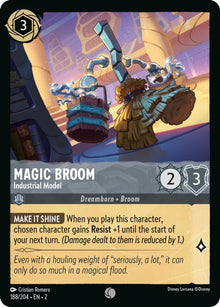 Magic Broom - Industrial Model 188/204 Common Rise of the Floodborn Lorcana NM