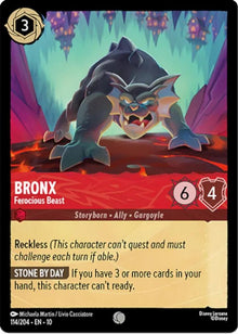 Bronx - Ferocious Beast 114/204 Common Whispers in the Well Lorcana Near Mint