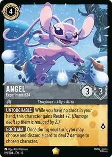 Angel - Experiment 624 191/204 Legendary Winterspell Lorcana Near Mint