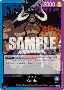 Kaido (061) OP01-061 Leader Romance Dawn One Piece Near Mint