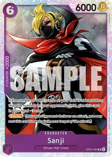 Sanji OP07-064 Super Rare 500 Years in the Future One Piece Foil Near Mint