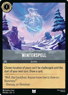 Winterspell 199/204 Uncommon Winterspell Lorcana Near Mint