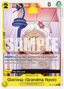 Gloriosa (Grandma Nyon) OP14-103 Common The Azure Sea's Seven One Piece NM