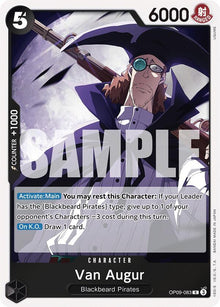 Van Augur OP09-083 Rare Emperors in the New World One Piece Foil Near Mint