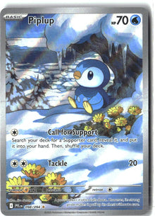 Piplup 098/094 Illustration Rare Phantasmal Flames Pokemon Holo Near Mint