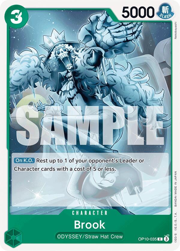 Brook (035) OP10-035 Common Royal Blood One Piece Near Mint