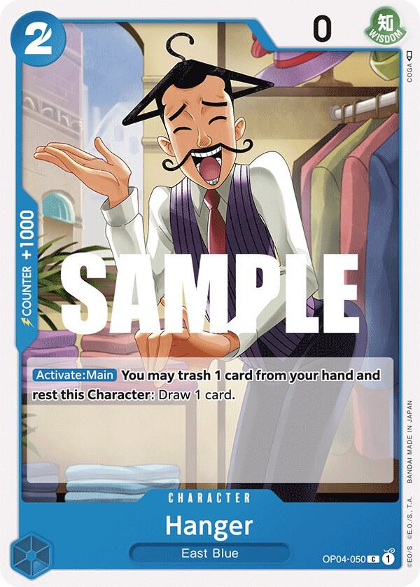 Hanger OP04-050 Common Kingdoms of Intrigue One Piece Near Mint