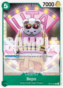 Bepo OP13-035 Common Carrying On His Will One Piece Near Mint
