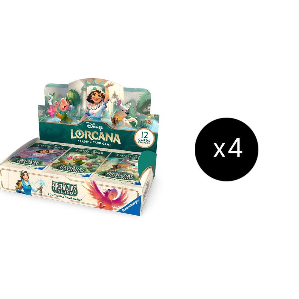 Disney Lorcana: Archazia's Island Booster Box Case 