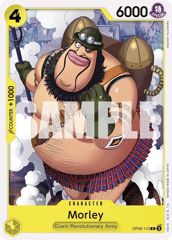 Morley OP09-113 Common Emperors in the New World One Piece Near Mint