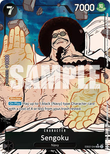 Sengoku (Alternate Art) EB02-044 Extra Booster: Anime 25th Collection One Piece Foil NM