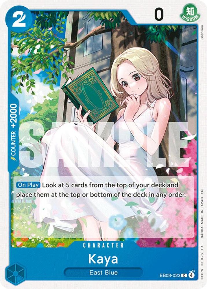 Kaya EB03-023 Common Extra Booster: One Piece Heroines Edition One Piece NM